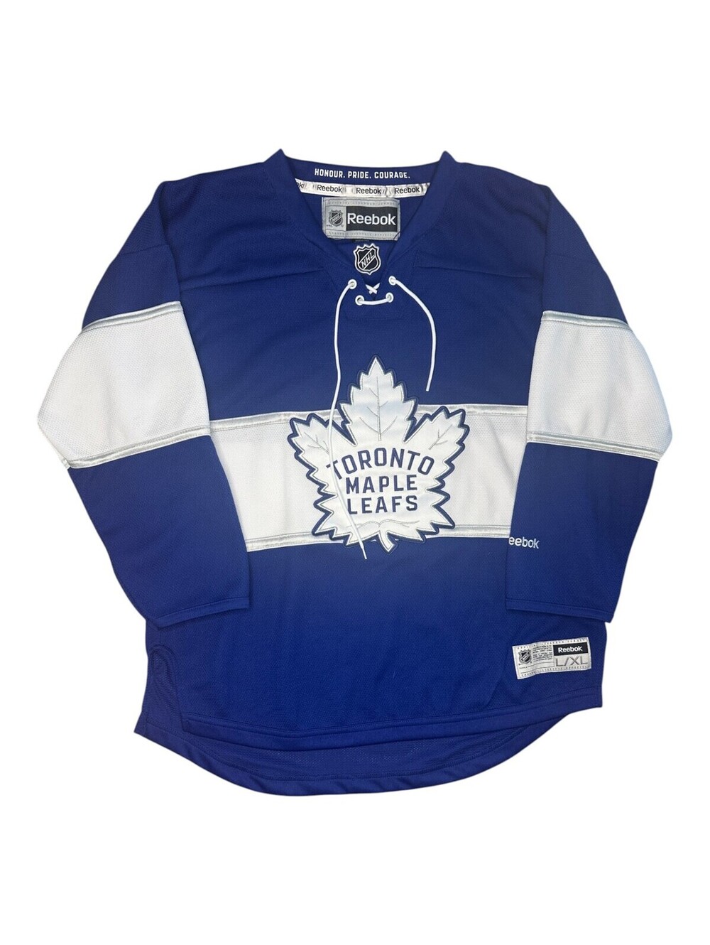 Reebok Kid XL Toronto Maple Leafs Blue Hockey Jersey
